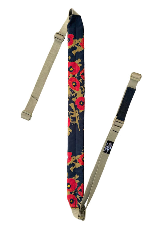 Poppies of War Padded Sling